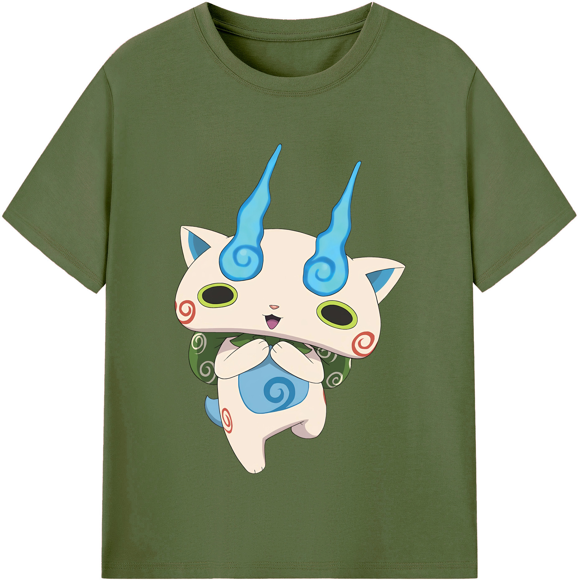 （画像用） 妖怪ウォッチ Yo-kai Watch 綿100％半袖Tシャツ（フロントプリント）